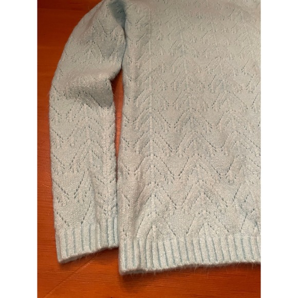 TALBOTS Petite Beautiful Soft Light Blue Sweater Size P (XS) Womens - Picture 9 of 10